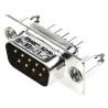 Amphenol Communications Solutions Panel Mount 9 Way Straight 2.74 mm Pitch D-Sub Connector L717SD