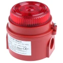 e2s IS-mB1 Series Red Beacon 28V DC Flashing Surface Mount LED Bulb, IP65 IS-MB1-R/R