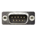 Amphenol Communications Solutions Panel Mount 9 Way Straight 2.74 mm Pitch D-Sub Connector L717SD