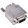 Amphenol Communications Solutions 9 Way Straight Panel Mount D-Sub Connector Female 300V 7.5A L77D E09S ST3