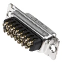 Amphenol Communications Solutions D-ST 15 Way Straight Cable D-Sub Connector Female 300V 7.5A L77D A15S ST1