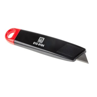 RS PRO Safety Knife with Straight Blade Retractable 615-9164