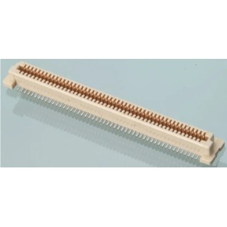 Amphenol Communications Solutions BergStak Series Straight Surface PCB Socket 60-Contact 2 Row 0.8 mm Pitch 61082-061400LF