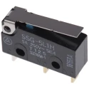 Omron Aratas Hinge Lever Subminiature Micro Switch, Solder Terminal, 5A Current, 30V DC, SPDT Contact, IP40 SSG-5L1H