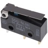 Omron Aratas Hinge Lever Subminiature Micro Switch, Solder Terminal, 5A Current, 30V DC, SPDT Contact, IP40 SSG-5L1H
