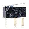 Omron Aratas Hinge Lever Subminiature Micro Switch, Tab Terminal, 5A, 125 V AC, SPDT, IP40 SSG-5L1T