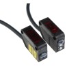 Omron Through Beam Photoelectric Sensor, Block Style, 60 m Detection Range, PNP Output, IP67 Rated E3Z-LT81 2M
