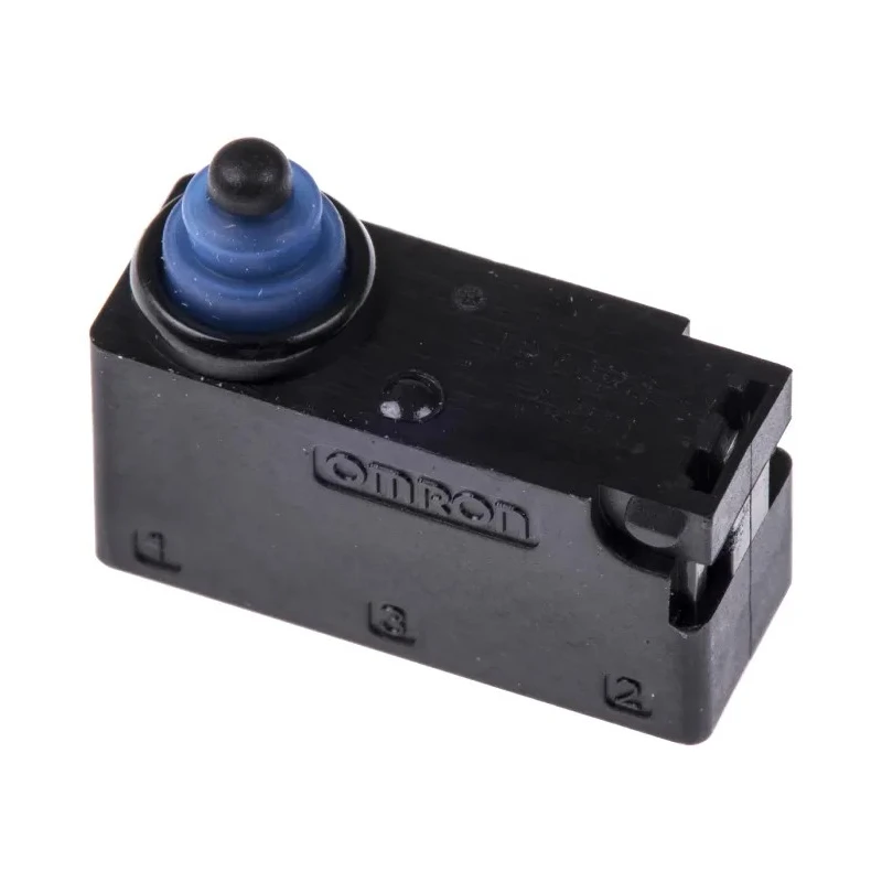 Omron Ultra Subminiature Sealed Pin Plunger Micro Switch with PCB Terminal, 2A Contact Current, SPDT, IP67, Model D2HW-A201D