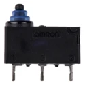 Omron Ultra Subminiature Sealed Pin Plunger Micro Switch with PCB Terminal, 2A Contact Current, SPDT, IP67, Model D2HW-A201D