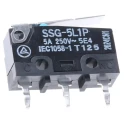 Omron Subminiature Micro Switch with Hinge Lever, PCB Terminal, 5A, 250 V AC, SPDT, IP40 SSG-5L1P