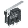 Omron Roller Lever Micro Switch, Pre-Wired Terminal, 100mA Current, 30 V dc, SPDT Contact Configuration, IP67 D2JW-01K21-MD