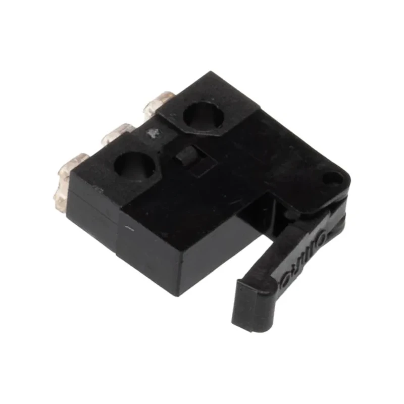 Omron Ultra Subminiature Lever Micro Switch Through Hole Terminal SPDT 500mA 30V DC IP40 D2MQ-4L-1-R