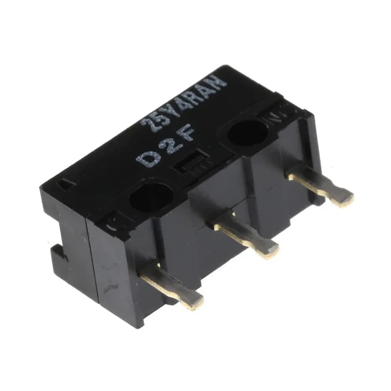Omron Pin Plunger Subminiature Micro Switch, PCB Terminal, 3A, 30 V dc, SPDT, IP40 D2F