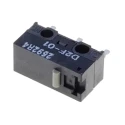 Omron Ultra Subminiature Pin Plunger Micro Switch, PCB Terminal, 100mA, 30V dc, SPDT, IP40 D2F-01