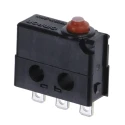 Omron Aratas Pin Plunger Micro Switch, Solder Terminal, 100mA, 30V DC, SPDT, IP67 D2JW-011