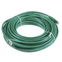 Roline Shielded Screened Green Polyvinyl Chloride Jacket Cat6 Ethernet Cable 8 Core 20 m Cat6