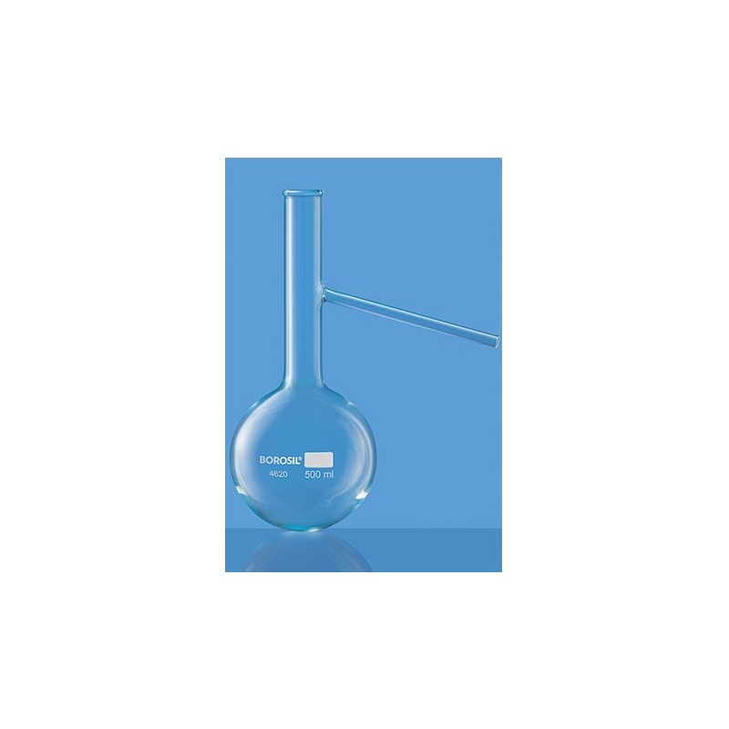 borosil-distilling-flask-with-side-arm-100-ml-4620016-40975-1