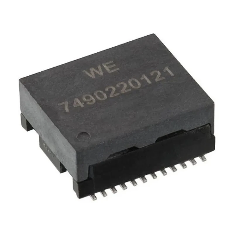 Wurth Elektronik Surface LAN Ethernet Transformer, 1 Port, 350μH Inductance, 1:1 Turns Ratio, 18.29mm x 14.7mm x 7490220121
