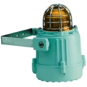 e2s MBL1 Series Amber Beacon 230V DC High Output Marine LED Beacon Flashing Rotating Steady Bracket LED Bulb IP67 MBL1