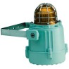 e2s MBL1 Series Amber Beacon 230V DC High Output Marine LED Beacon Flashing Rotating Steady Bracket LED Bulb IP67 MBL1