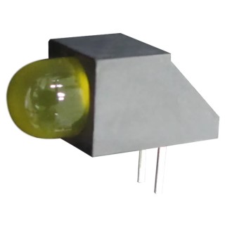 Kingbright Yellow Right Angle PCB LED Indicator 3 mm (T-1), 1 LED 2.5 V L-1503CB/1LYD