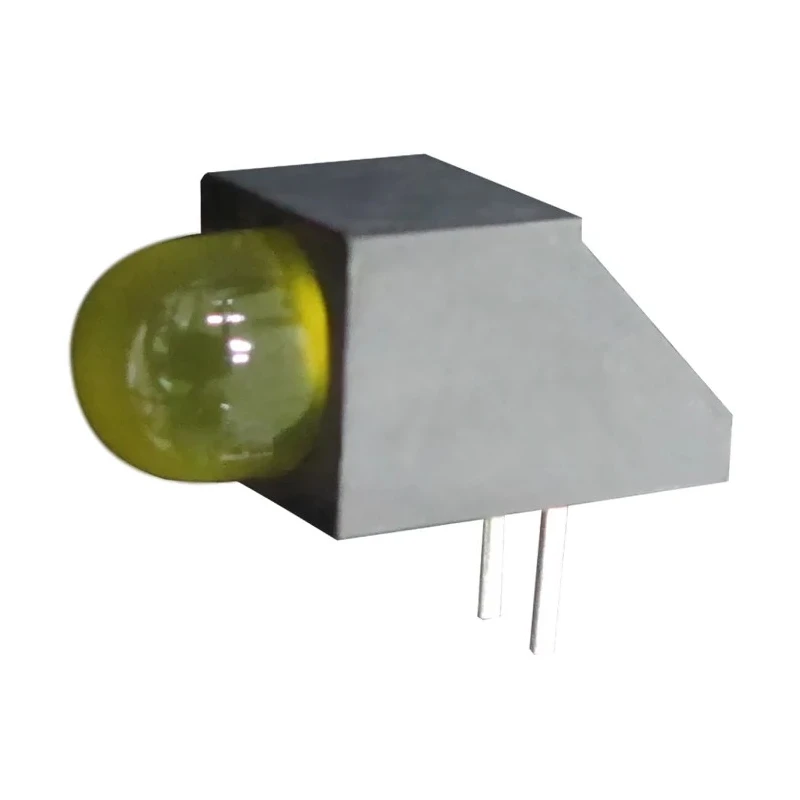 Kingbright Yellow Right Angle PCB LED Indicator 3 mm (T-1), 1 LED 2.5 V L-1503CB/1LYD