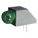 Kingbright Green Right Angle PCB LED Indicator 3 mm (T-1), 1 LED, 2.5 V L-1503CB/1LGD