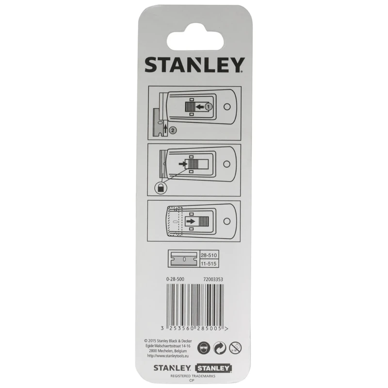 Stanley Metal Window Scraper Durable Multi-Purpose Scraper Tool 0-28-500