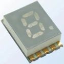 Kingbright 1 Digit 7 Segment LED Display Anode Yellow 35mcd Right Side 10.2mm KCSA04-107