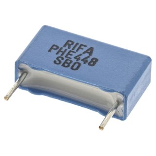 KEMET Film Capacitor Through Hole ±5 % 470 pF 2 kV DC 700V AC PHE448