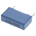 KEMET Film Capacitor Through Hole ±5 % 470 pF 2 kV DC 700V AC PHE448