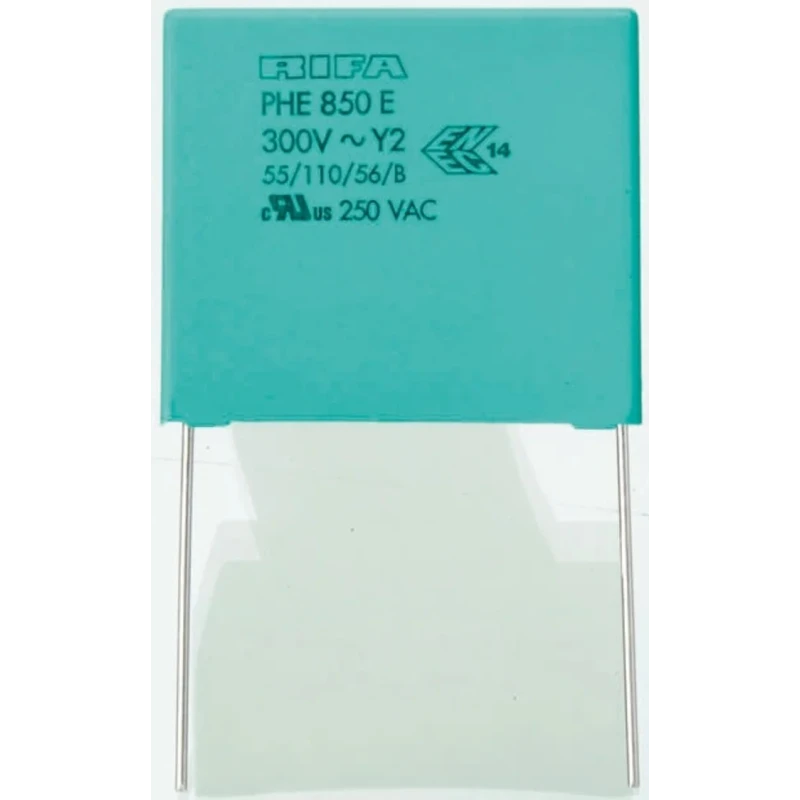 KEMET PHE850 Film Capacitor Y2, ±20 %, 68 nF, 1.25 kV DC, 300 V AC, Through Hole PHE850