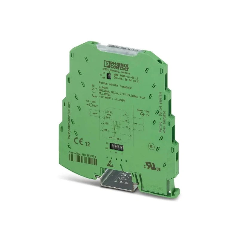 Phoenix Contact MINI MCR Series Signal Conditioner Resistance Input Current/Voltage Output 24V DC Supply ATEX 2864095