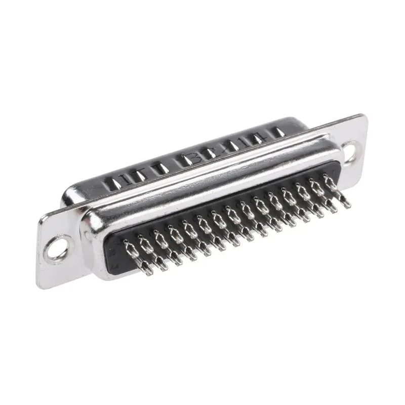 ITT Cannon ZDUA 44 Way Straight 2.29 mm Pitch Panel Mount D-Sub Connector Male ZDBA-44P