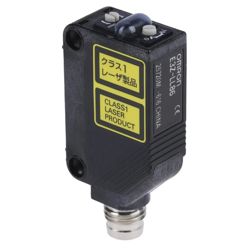 Omron Background Suppression Photoelectric Sensor, Block Sensor, Detection Range 20 mm to 300 mm, PNP Output, IP67 E3Z-LL86