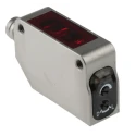 Omron Diffuse Photoelectric Sensor, Block Sensor, 1 m Detection Range, PNP Output, IP69K Stainless Steel Housing E3ZM-D87