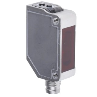 Omron Retroreflective Photoelectric Sensor, Block Sensor, Detection Range 100 mm to 4 m, PNP Output, Stainless E3ZM-R86