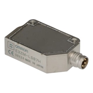 Omron Retroreflective Photoelectric Sensor Block Style Stainless Steel Housing 10 mm to 150 mm Detection Range E3ZM-LS87H