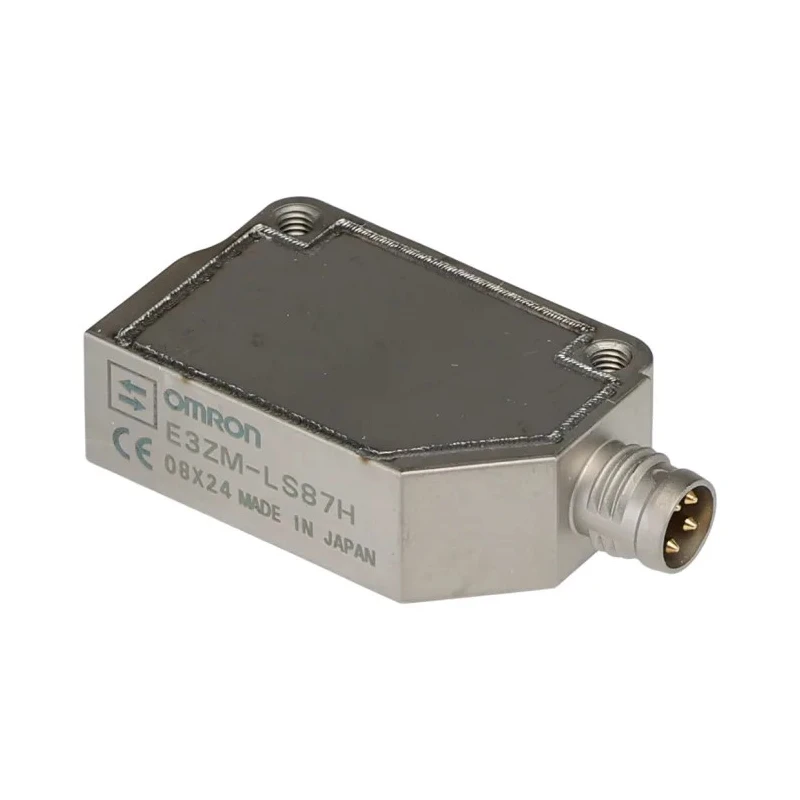 Omron Retroreflective Photoelectric Sensor Block Style Stainless Steel Housing 10 mm to 150 mm Detection Range E3ZM-LS87H