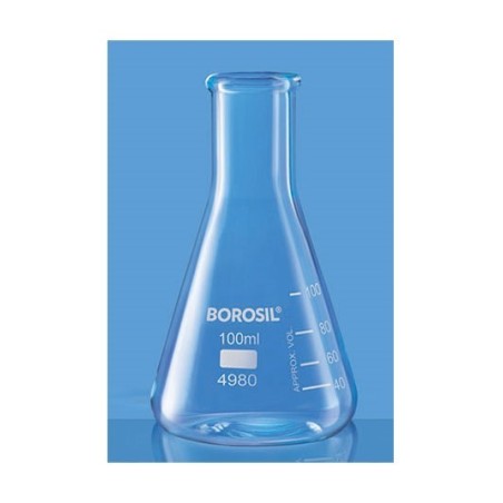 borosil-erlenmeyer-conical-flask-narrow-mouth-with-rim-10-ml-4980006-40985