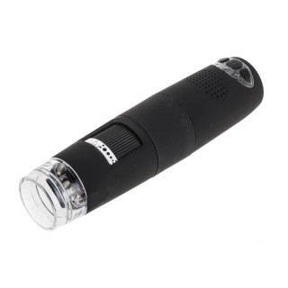 RS PRO WiFi Digital Microscope 1280 x 1024 Pixels 5 to 200 X Magnification LED Illumination Lithium-ion Battery 126-1724