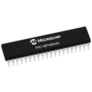 Microchip 8-Bit PIC18F Microcontroller 64 MHz 64kB FLASH 40-Pin DIP PIC18F46K40-I/P