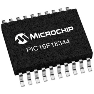 Microchip PIC16F18344-I/SS 8 bit PIC Microcontroller, PIC18F Series, 32 MHz, 7kB Flash, 4.1kB RAM, 20-Pin SSOP