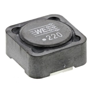 Wurth Elektronik WE-PD Shielded Wirewound Surface Mount Inductor 22 μH ±20 % 3.37 A Idc 744771122