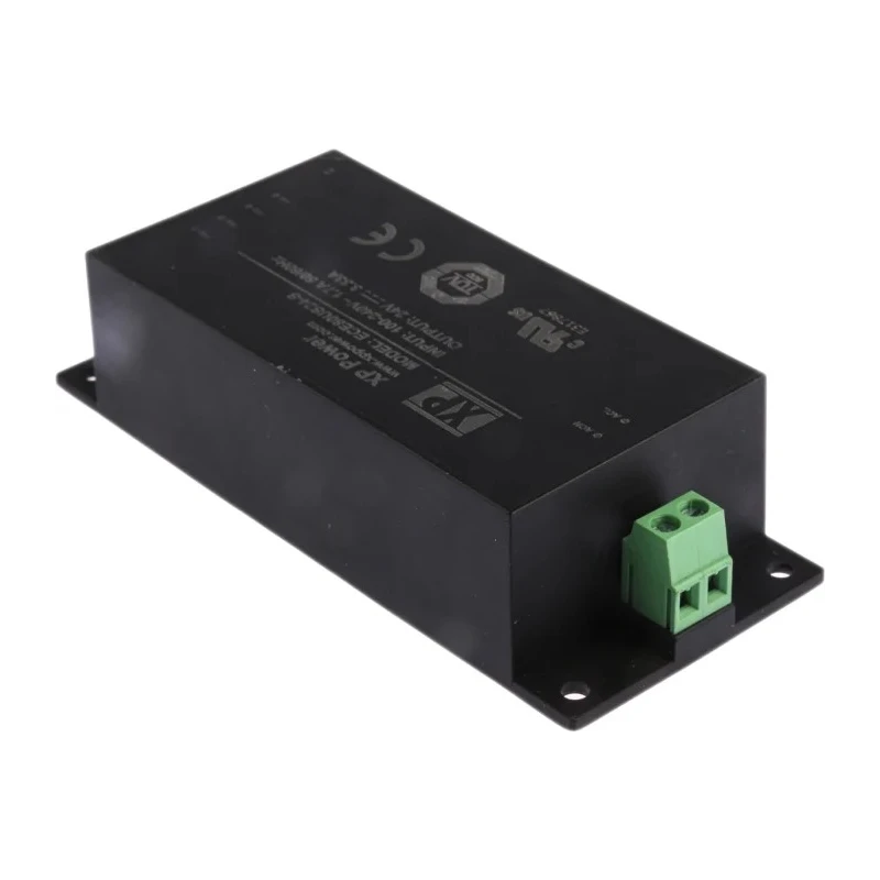 XP Power 80W Chassis Mount Switching Power Supply 24V DC Output, 85-264V AC Input ECE80US24-S