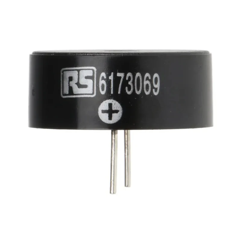 RS Pro 95 dB Through Hole Continuous Internal 9.5 mm Piezo Buzzer Component 3 V dc Min 20V dc Max 6173069P