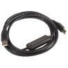 Schneider Electric Cable 2 m For Use With HMI XBTGTW, XBTG, XBTGT4, XBTGT7, XBTGT2, XBTGT5, XBTOT Panel XBTZG935