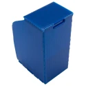 RS PRO Polypropylene Storage Bin 150 mm x 75 mm x 100 mm Blue 617-3176