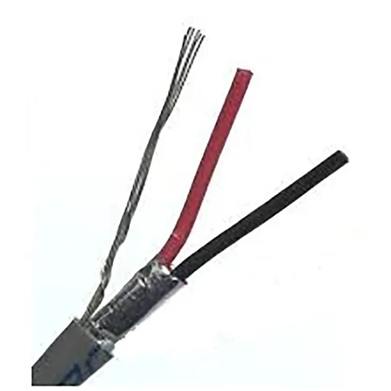 Belden 1 Screened Audio Cable, 22AWG, Solid Tin Copper Wire Conductor, Polypropylene Jacket, 304 m Length, Black 8450 0101000