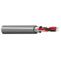 Belden 1 Screened Audio Cable, 22AWG, Solid Tin Copper Wire Conductor, Polypropylene Jacket, 304 m Length, Black 8450 0101000